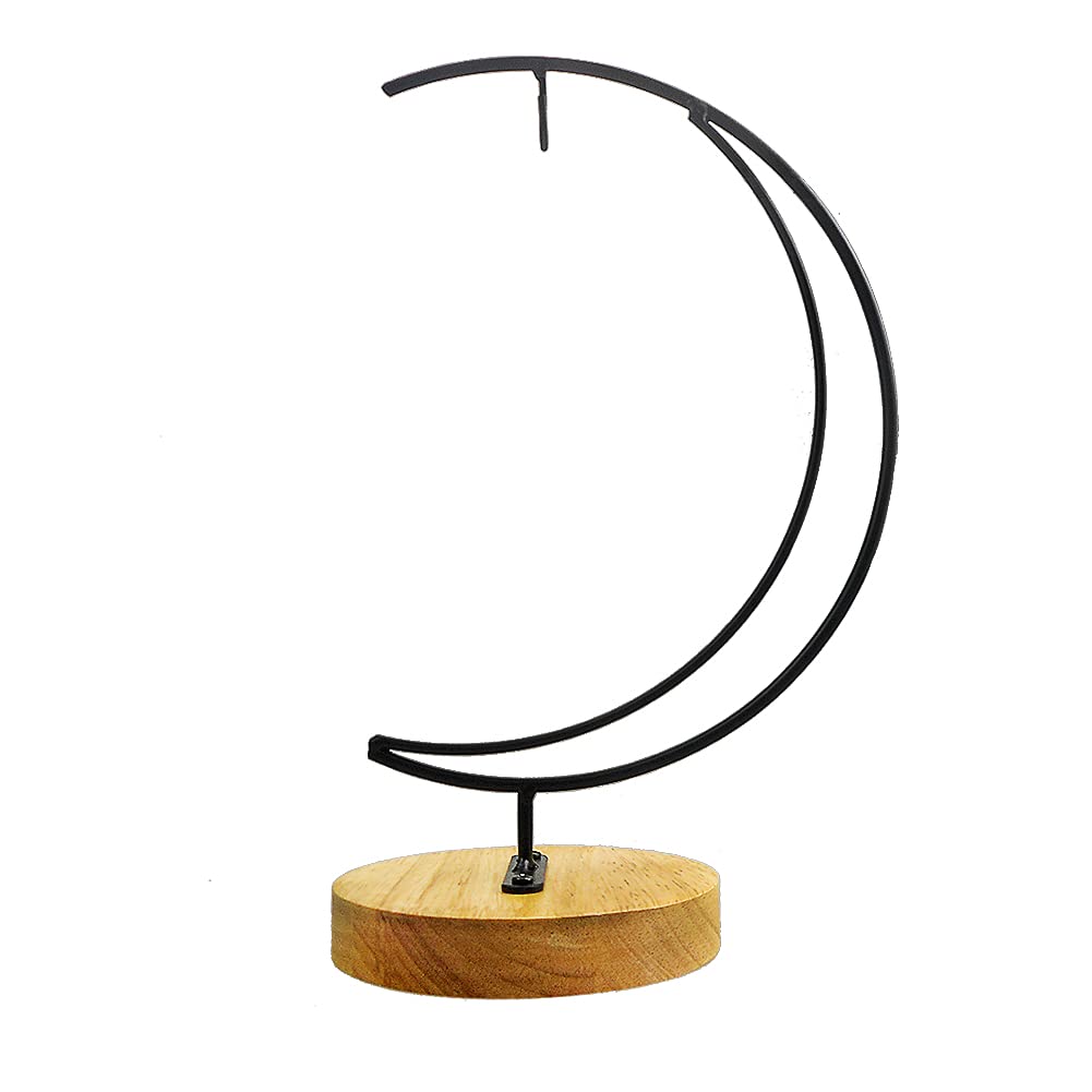 YY YEARCHY Ornament Display Stand Iron Pothook Stand for Hanging Globe Air Plant Terrarium, Witch Ball, Christmas Ornament and Home Wedding Decoration(11*4.63", 1PCS)