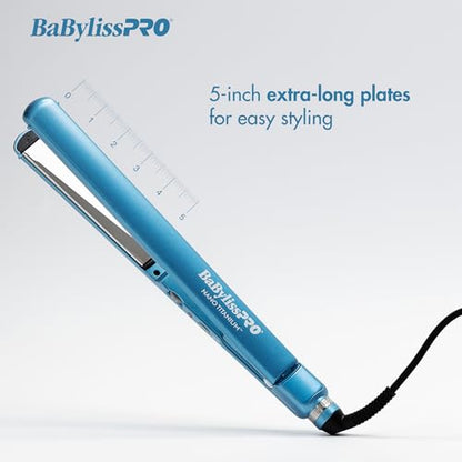 Nano Titanium Ultra-Thin Hair Straightener, Professional Flat Iron For All Hair Types