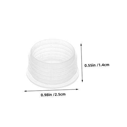 JOINPAYA 12pcs Reusable Round Water Stoppers for Planters Durable Plastic Sealing Plugs to Prevent Water Seepage Flower Pots Balcony Vegetable Boxes and Garden Use