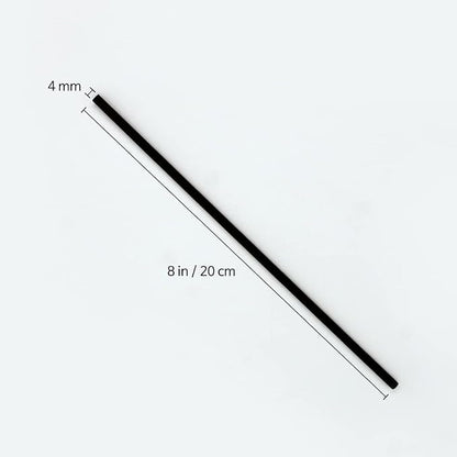 Cocod'or COCODOR Diffuser Black Fiber Reed Sticks(100pcs, 8" x 4mm) / Diffuser Oil Refill, Home Fragrance, Aromatherapy, Reed Diffuser Set, Sticks for Reed Diffusers, Office Décor, Decoration
