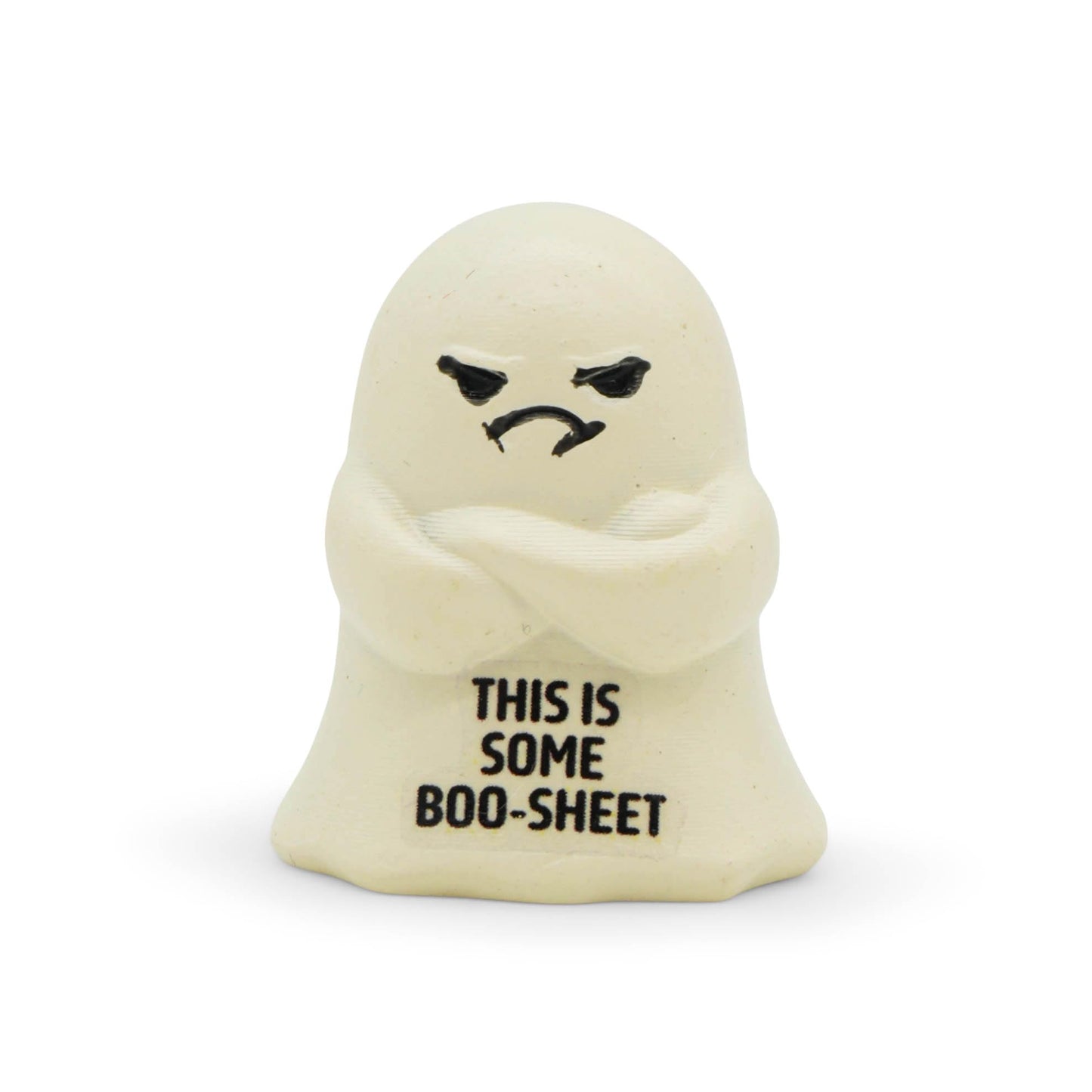 GOOFBALLS Mini Figurines Set – Funny Novelty 3D Character Figures (Set of 6), Hand-Painted Resin Tiny Desk Decor & Gag Gifts - Ghosts