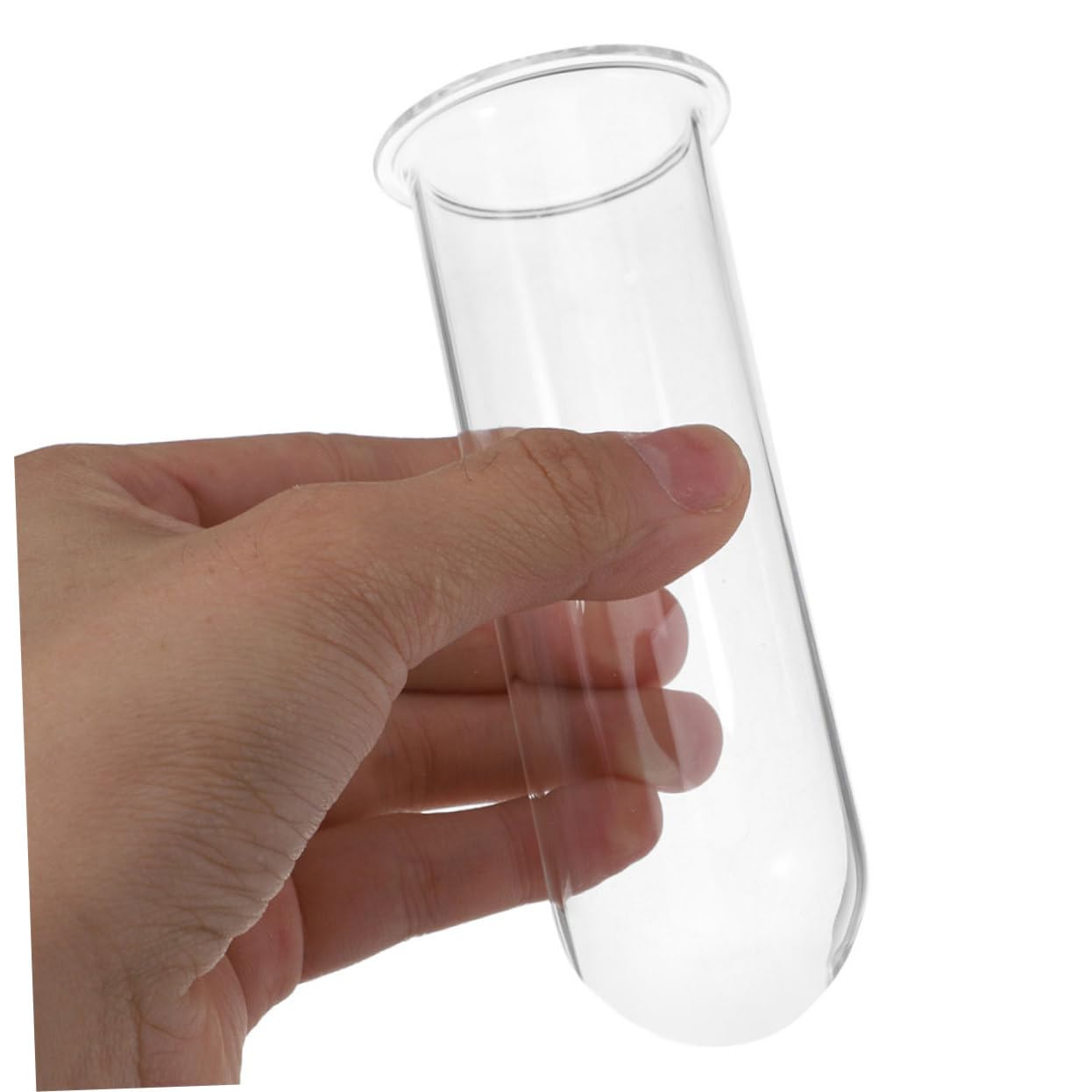BESPORTBLE 5pcs Glass Test Tube Vases Set Hydroponic Plant Vase for Balcony Flower Preservation Plant Terrarium Indoor Planter