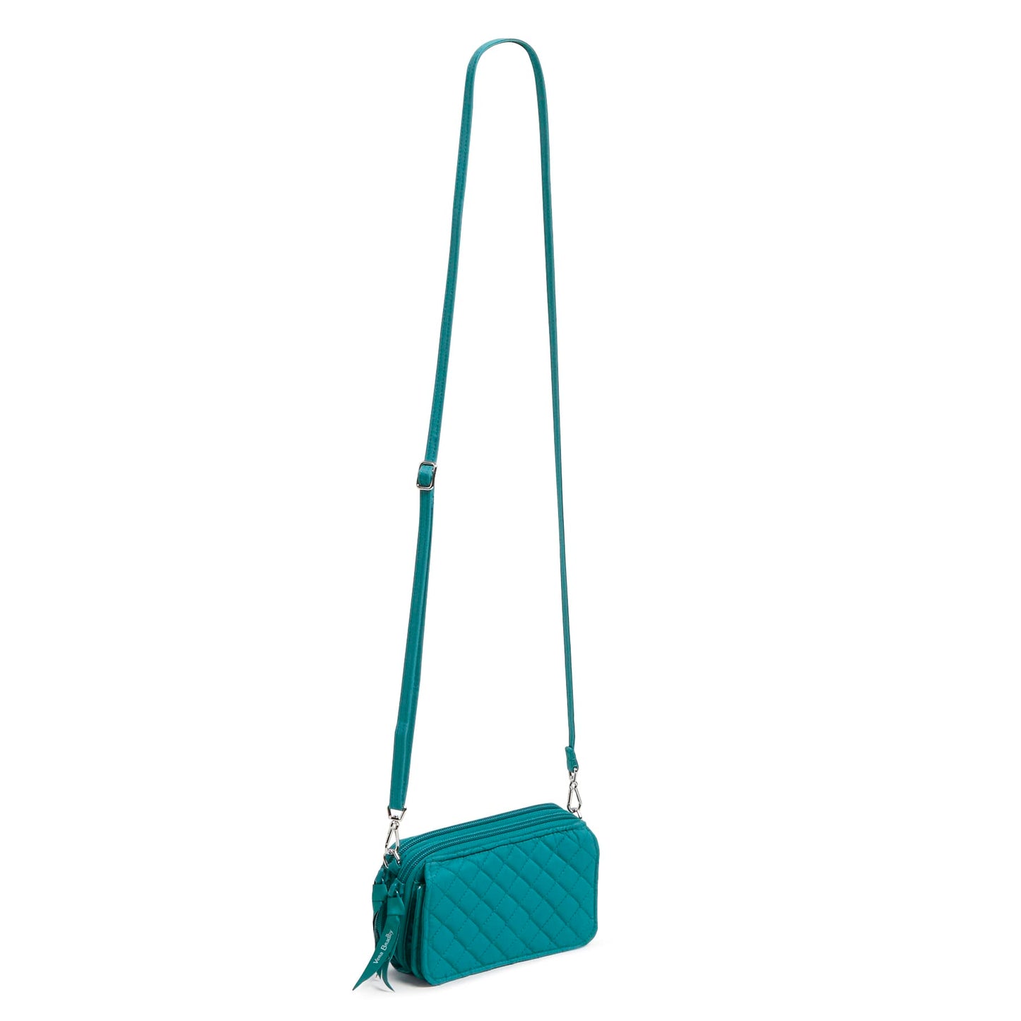 Vera Bradley Cotton All in One Crossbody Purse with RFID Protection