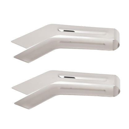 Stainless Steel Gardening Plants Transplant Tongs Proof Root Protection Tools for Indoor Outdoor Planting 2PCS