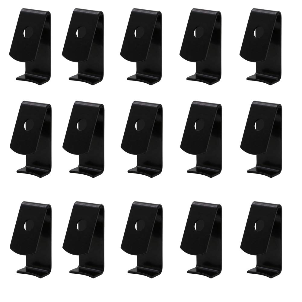 WTOYRRT 15 Pcs Hard Steel Flowerpot Clips Durable Plant Pot Latch Hangers Hook Suit for 5” to 8” Terra Cotta Pots Garden Decorate Plant Hanger