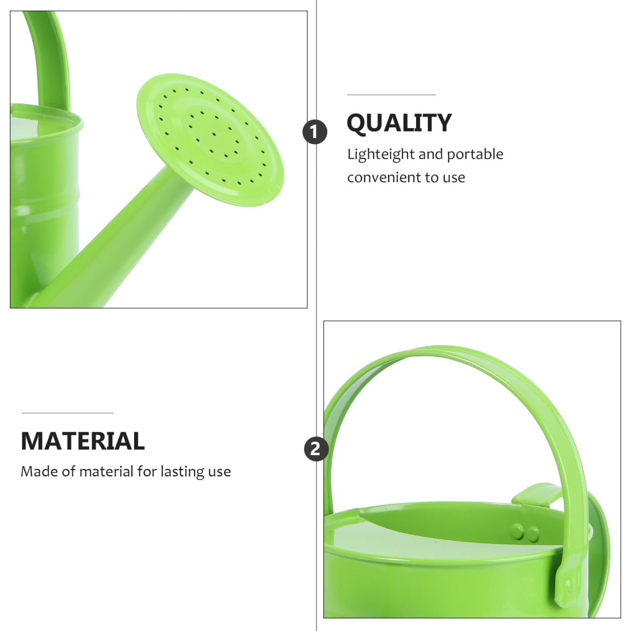 Toddmomy Kids Watering can Portable Garden Sprinkler Kettle for Indoor Outdoor Plants Lightweight Large Capacity Water Pot for Children Yard and Beach Play