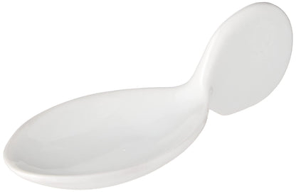 Restaurantware-4 Inch Porcelain Tasting Spoons, 10 Fish Shape Porcelain Spoons - Microwave-Safe, Oven-Safe, White Tasting Spoon, Chip-Resistant, For Tastings Or Individual Portions
