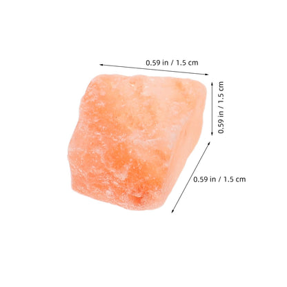 VINTORKY 1 Bag Himalayan Salt Rocks - 2.2 Lbs Natural Pink Crystal Salt Stones 0.4-0.8" Chunks for Essential Oil Diffuser Lamp, Bowls, Home & Spa Decor, Feng Shui Ornaments