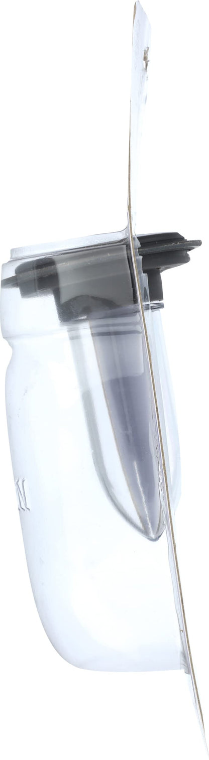 Jarware Salt and Pepper Shaker for Regular Mouth Mason Jars, Grey