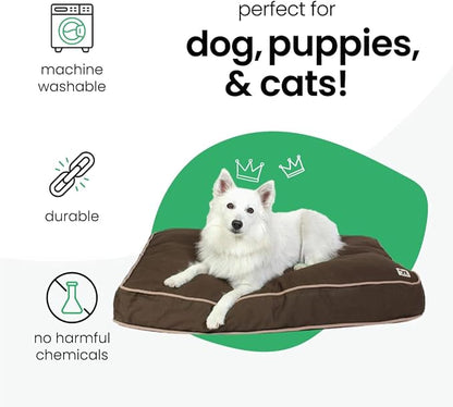 Molly Mutt Medium to Large Dog Bed Cover - Landslide Print - Measures 27”x36”x5’’ - 100% Cotton - Durable - Breathable - Sustainable - Machine Washable Dog Bed Cover