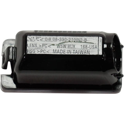 KarParts360 License Lamp Unit for Ford Fusion 2013-2018, Driver & Passenger Side, Black, Model PLX-M0-330-2101N-US-CL360A55