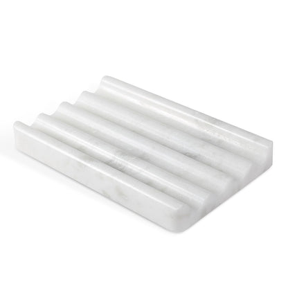 2 Pcs Marble Soap Holder, Soap Dish for Shower, Bathroom, Kitchen, Multi-Function Bar Soaps Holder, Soaps Saver with Water Ripple Design, Soap Tray(Namib Fantasy)