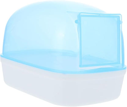 UPKOCH 2pcs Hamster Bath Container Automatic Dust Bath Box for Animals Practical Plastic Bathtub Smooth Edges for Hamsters and Chinchillas