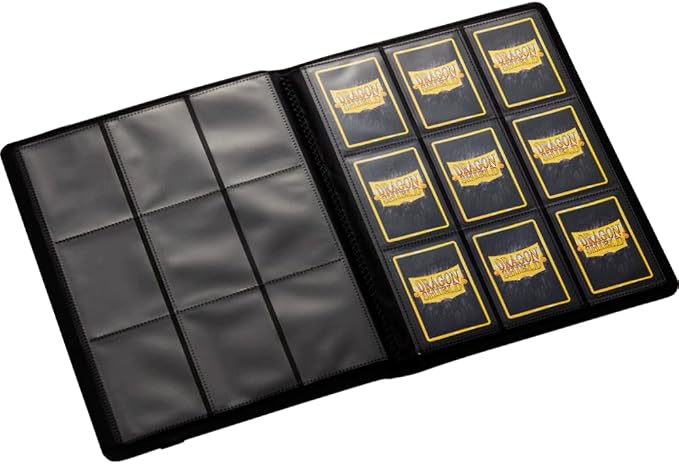 Dragon Shield Card Codex – Card Codex Portfolio 360: Iron Grey - MTG Card Sleeves are Smooth & Tough - Compatible with Pokemon & Magic The Gathering Cards
