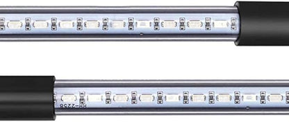 LED Grow Lights for Indoor Plants, 80W Plant Grow Lights Full Spectrum Auto ON Off with 3/9/12H Timer, 9 Dimmable Lightness Clip-On Desk Grow Lamp Bulbs (4 Heads)