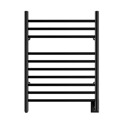 HEATGENE Towel Warmer Wall-Mounted Hardwired Heated Towel Rack Hot Towel Bar Brushed