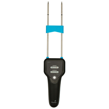 Bluelab Pulse Meter - Handheld Digital Soil Meter Measures Nutrients (TDS), Moisture & Temperature directly from the Root Zone - Grow Healthier Plants with Fast, Accurate Measurements