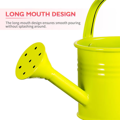 Healeved 5Pcs Iron Kids Watering Cans Chic Small Water Can Watering Bucket Kids Watering Tin Can for Garden Beach Water Bucket for Kids