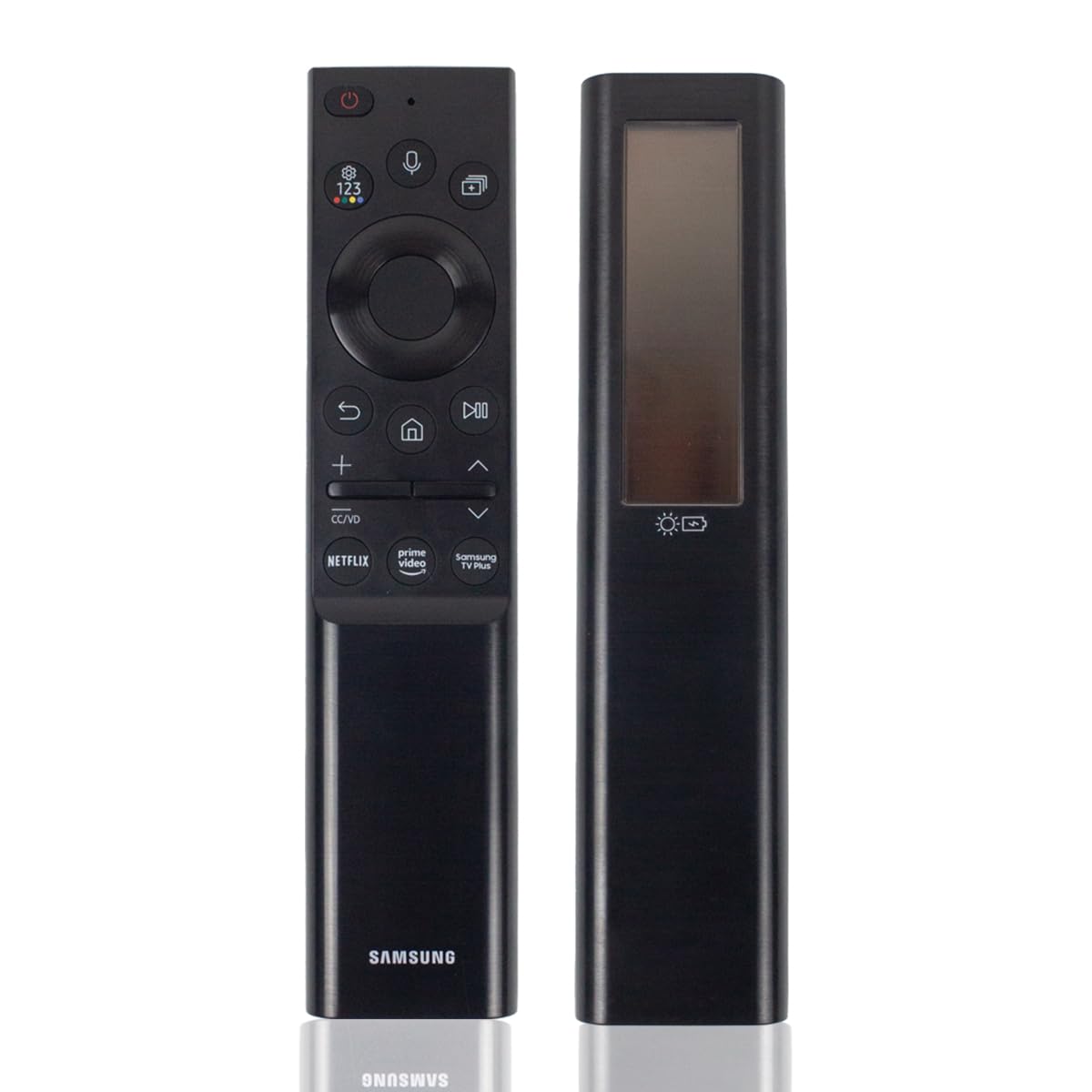 Ceybo Original Solar Voice Remote Control Replacement with YouTube Netflix Shortcut for Samsung Smart TVs, Compatible with Neo QLED 8K, QLED (BN59-01480A)