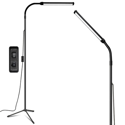 Led Floor Lamp for eyelash extensions Standing light Floor Lamps for Office Standing Lamp Brightness eyelash lamp tattoo Light Eye Caring Reading lamp for Bedroom makeup light lash light extension