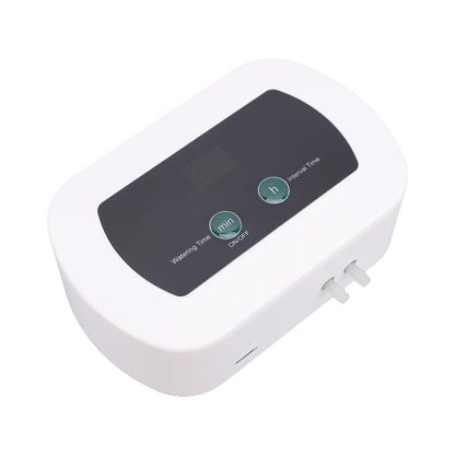 Smart Automatic Watering System Plant Waterer Drip Irrigation Kit Programmable Timer 400ml Flowrate for Indoor Outdoor Garden Farm ABS 10m Hose 10 Potted Plants