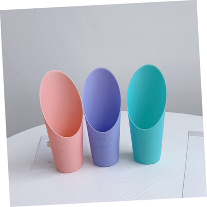 Kisangel 12pcs Plastic Potting Scooper Succulent Plants Scoop Small Plastic Scoop for Garden Bonsai Tool for Gardening Shovels Random Color