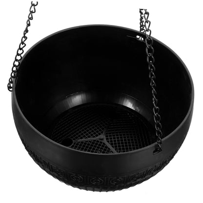 Homoyoyo Hanging Planters 2pcs Self Watering Green Pothos Plant Pot Plastic Chain for Indoor Plants Dec