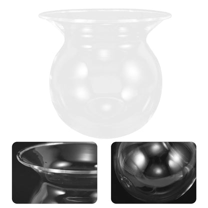 Alipis 4pcs Glass Propagation Vase Set for Hydroponic Plants Floral Terrariums Minimalist Glass Plant Vases for Home Décor and Table Centerpiece