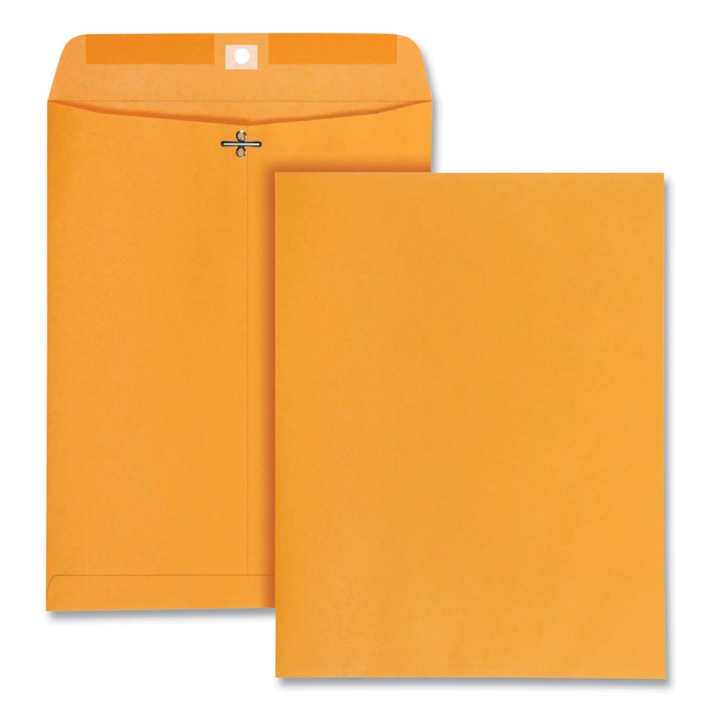 Catalog Envelope, 28 lb Bond Weight Kraft, #97, Square Flap, Clasp/Gummed Closure, 10 x 13, Brown Kraft, 250/Carton