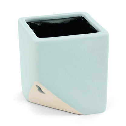 Arcadia Garden Products WP11MT Small Wall Planter Cube, Mint