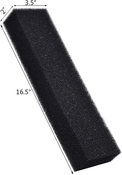 ALEGI Filter Foam Sponges, Bio Sponge Filter Media Pad, Cut-to-Size Foam for Aquarium Fish Tank (16.5" x 3.5" x 2")
