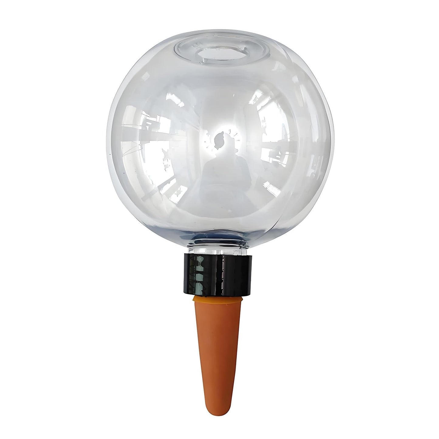 2pcsPlant Watering Glass Ball - Indoor Ceramic Automatic Waterer, Suitable for Gardens/Offices | Fashionable Design of Automatic Watering Device | Designed for Busy Office Workers//Plant Enthusiasts