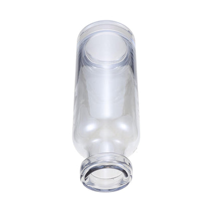 BUTIFULSIC Hydroponics Glass Vase Planter Narrow-Mouth Ocean Blue Glass Terrarium for Indoor Desktop Plant Decoration Home Décor