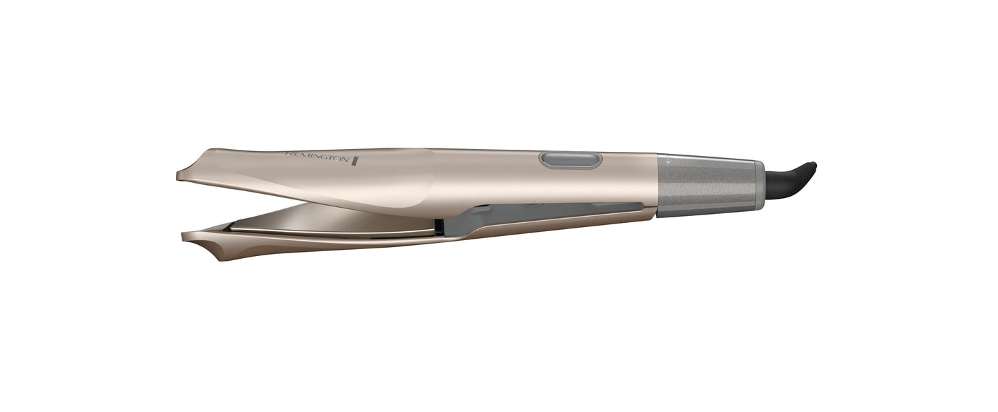 Remington Pro 1" Multi-Styler with Twist & Curl Technology, Straightener and Curling Iron in one tool, Color Care Protection, Champagne