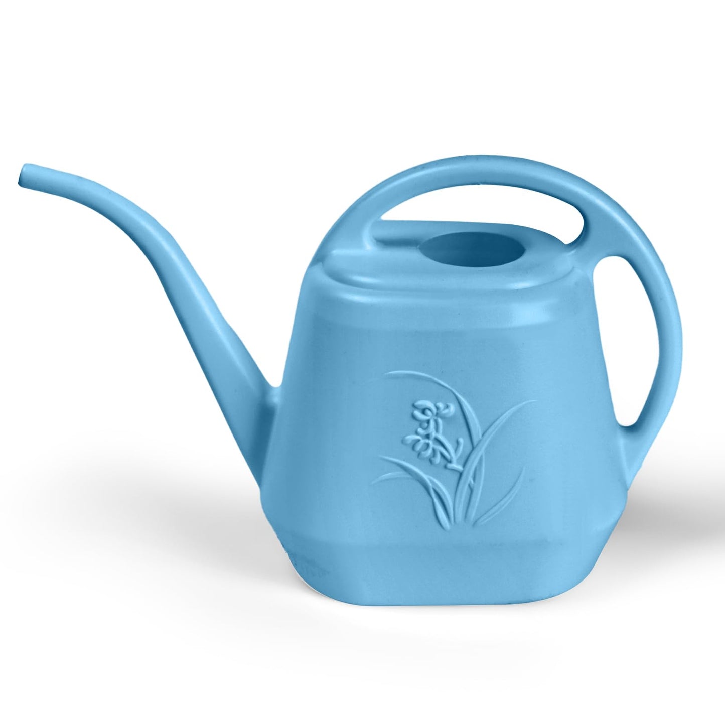 ZXJ Plant Watering Can - for Indoor and Outdoor Home Garden Plants - with Long Spout - Skye Blue - 1/2 Gallon
