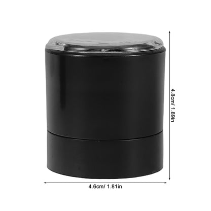OKUMEYR Stainless Steel Grinder Cap Covers for Salt Pepper Mills Adjustable Spice Grinder Lid Covers Manual Kitchen Spice Jar Tops Easy to Clean 2 Pack Compact 1.88X1.81X1.77 Inch