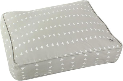 Molly Mutt Dog Crate Pad Cover, 100% Cotton Canvas Cover for Dog or Puppy Crate Bed, Durable, Washable, and Free of Harmful Chemicals, Pre-Shrunk, 30"x21"x2.5", Be Still