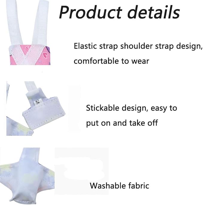 4pcs Bird Diaper Parrot Flight Suit with Waterproof Inner Layer Pigeon Pants Parrot Nappy Reusable Cockatiel Clothes Adjustable for Parakeet Mini Macaw Budgie Canary - color1 L