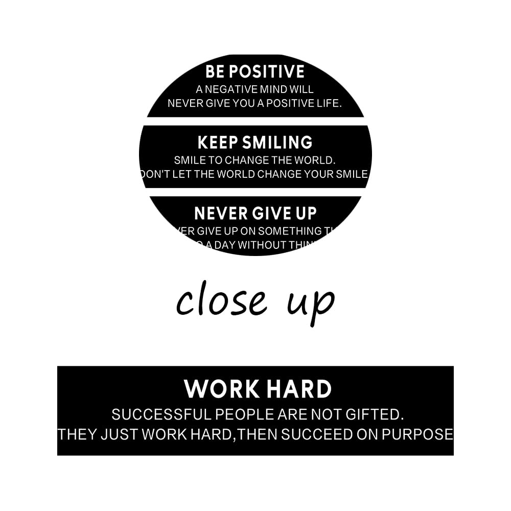Motivational Wall Decor Inspirational Success Notes Picture Prints Inspiring Entrepreneur Positive Quote Canvas Poster Artwork for Modern Home Gym Bedroom Office Framed Ready to Hang [12''Wx18''H]