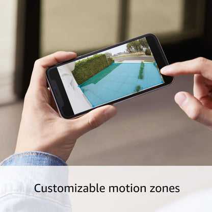 Ring Spotlight Cam Plus, Battery | Home or business security with HD video, Two-Way Talk, Color Night Vision, and Security Siren (2022 release) - Black