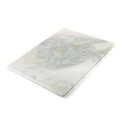 Koville African Natural Marble Cutting Board for Kitchen, 16x12inch Large Hand Crafted Marble Slab for Cheese, Charcuterie, Pastry Board - Wedding Gift, House Warming Gift