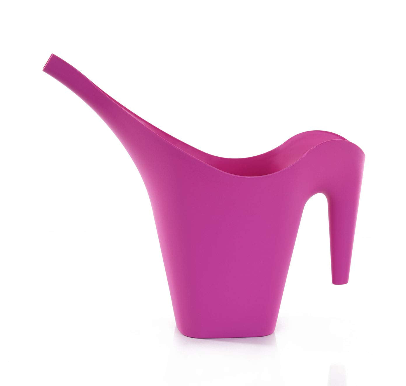 Mintra 1/2 Gallon Plant Watering Can, Indoor Outdoor Water Can for Plants, Long Spout Plastic Water Pitcher for Watering Flower Succulent, Durable and Lightweight, 2L/68 oz, 1 Pack, Fuchsia