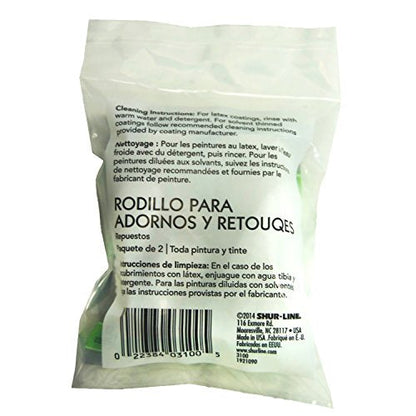 Shur-Line 3100 3-Inch Trim and Touch Up Roller Refill