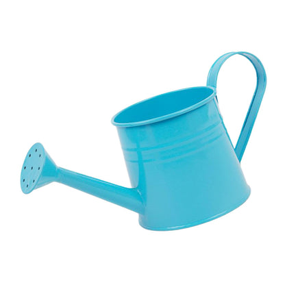 Metal Watering Can 1L Garden Plant Watering Cans with Long Spout Metal Sprinkling Can Flower Plant Gardening Arrangement Bucket for Outdoor and Indoor