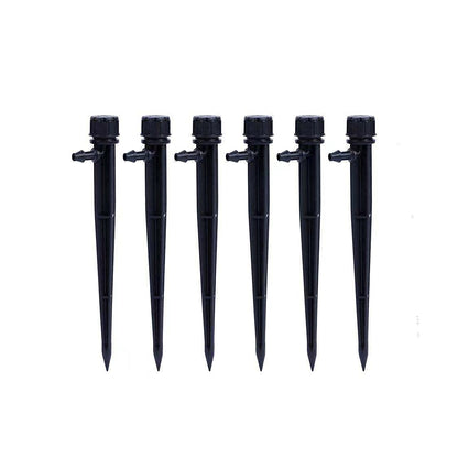 60 Piece of Drip Irrigation Emitters 360 Degree and Professional Irrigation Drippers and Drip Emitters or Sprinkler System Parts and Heads for 1/4 inch Drip Tubing