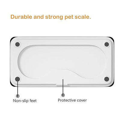 Dog Scale for Medium Dogs & Large cat, Digital pet Scale,Maximum Weight：220Lbs，Accurate：0.2Lbs,Size：27x13inches.