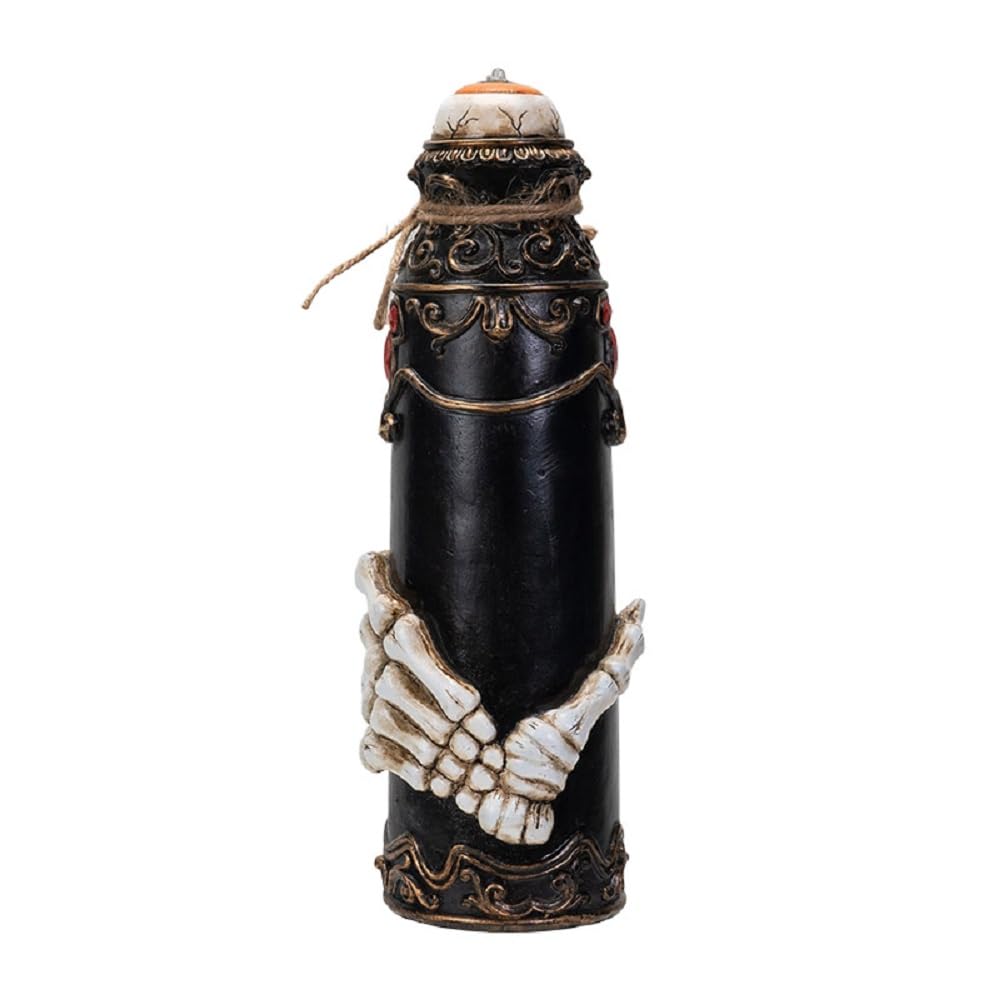 Pacific Giftware LED Skeleton Hand Potion Bottle Gothic Decor Statue Figurine 12.40” Tall