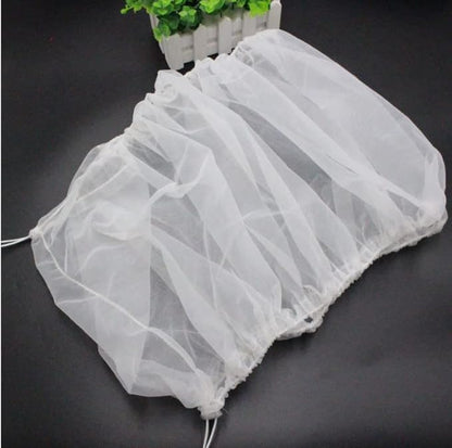 Bird Cage Cover, Breathable Washable Mesh Seed Catcher Seed Catcher Guard Net Covers Large Size Bird Cage Good (4 Colors)