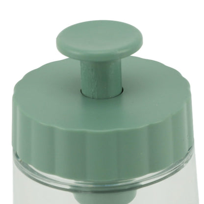 Measuring Seasoning Bottle, 2 Pack Quantitative Salt Shakers 0.5g Precise Quantitative Seasoning Bottle Salt Pepper Shaker Set for Kitchen (Green)