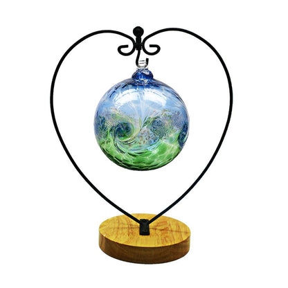 Ornament Display Stand, Ornament Stand Holder Iron Pothook Stand for Hanging Glass Globe Air Plant Terrarium, Witch Ball, Christmas Ornament and Home Wedding Decoration